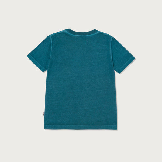 Kids T-Rex T-Shirt - Teal