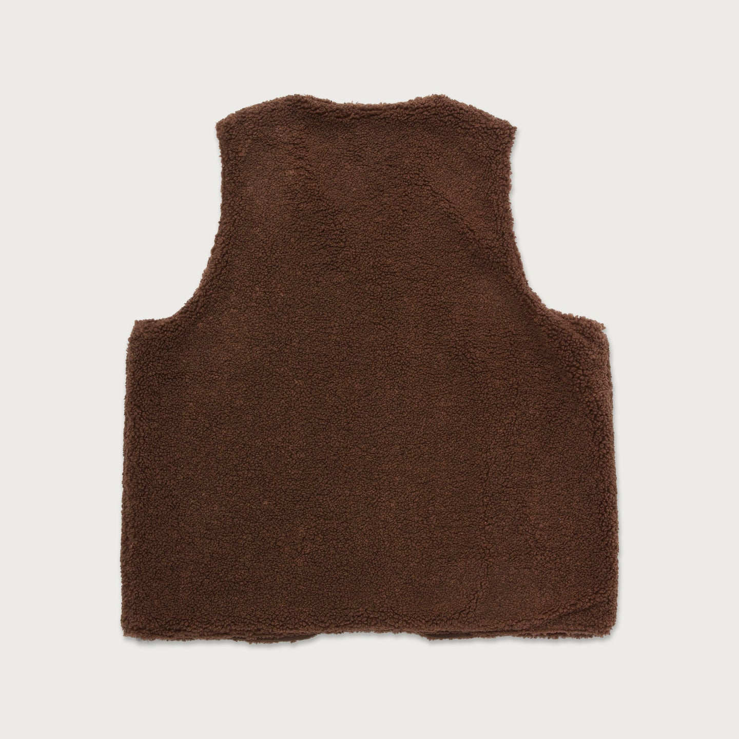 Teddy Notes Vest - Brown