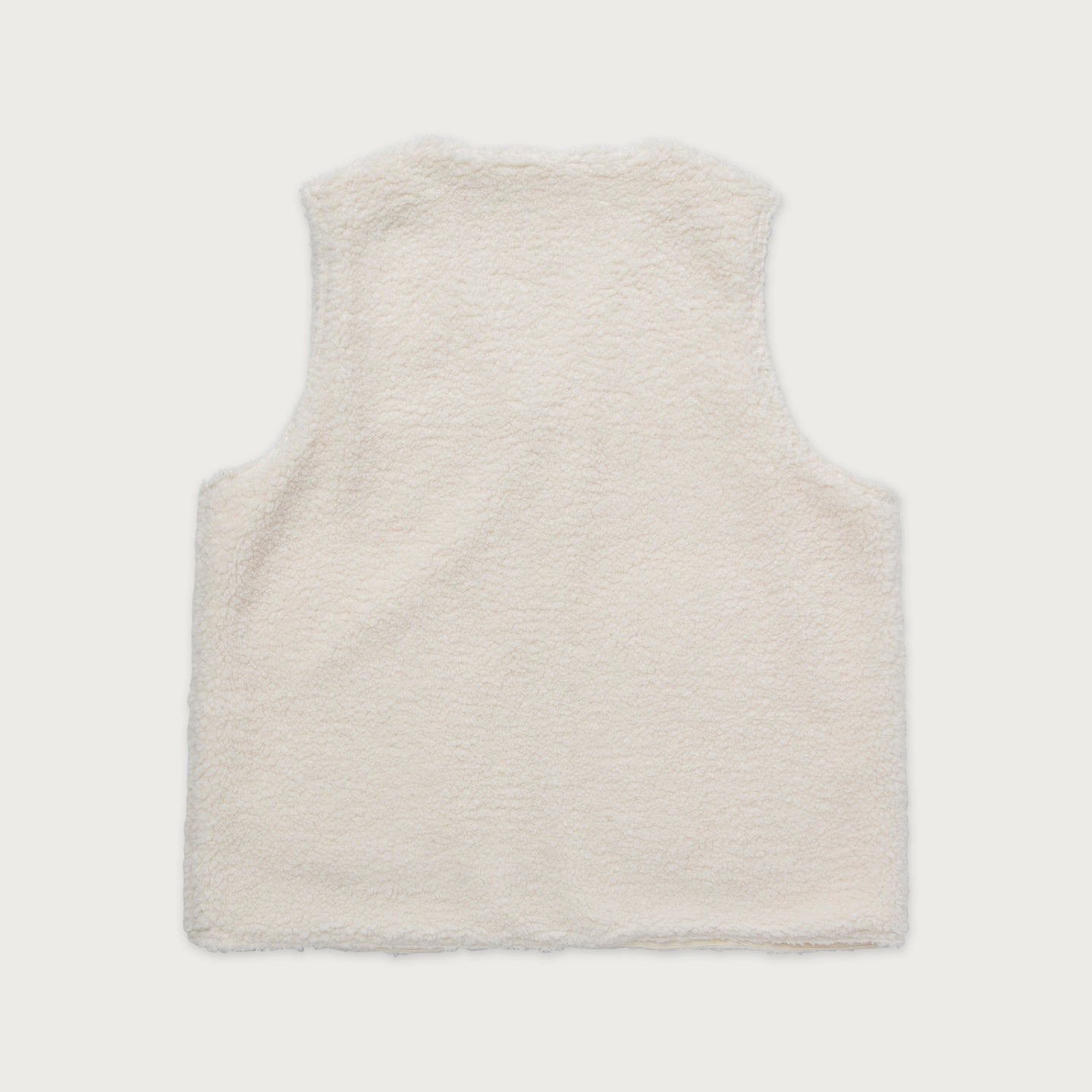 Teddy Notes Vest - Cream