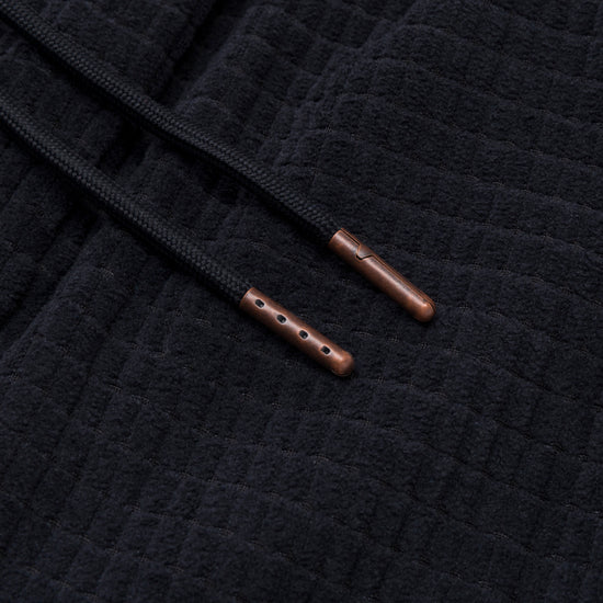 Textured Knit Short - Black