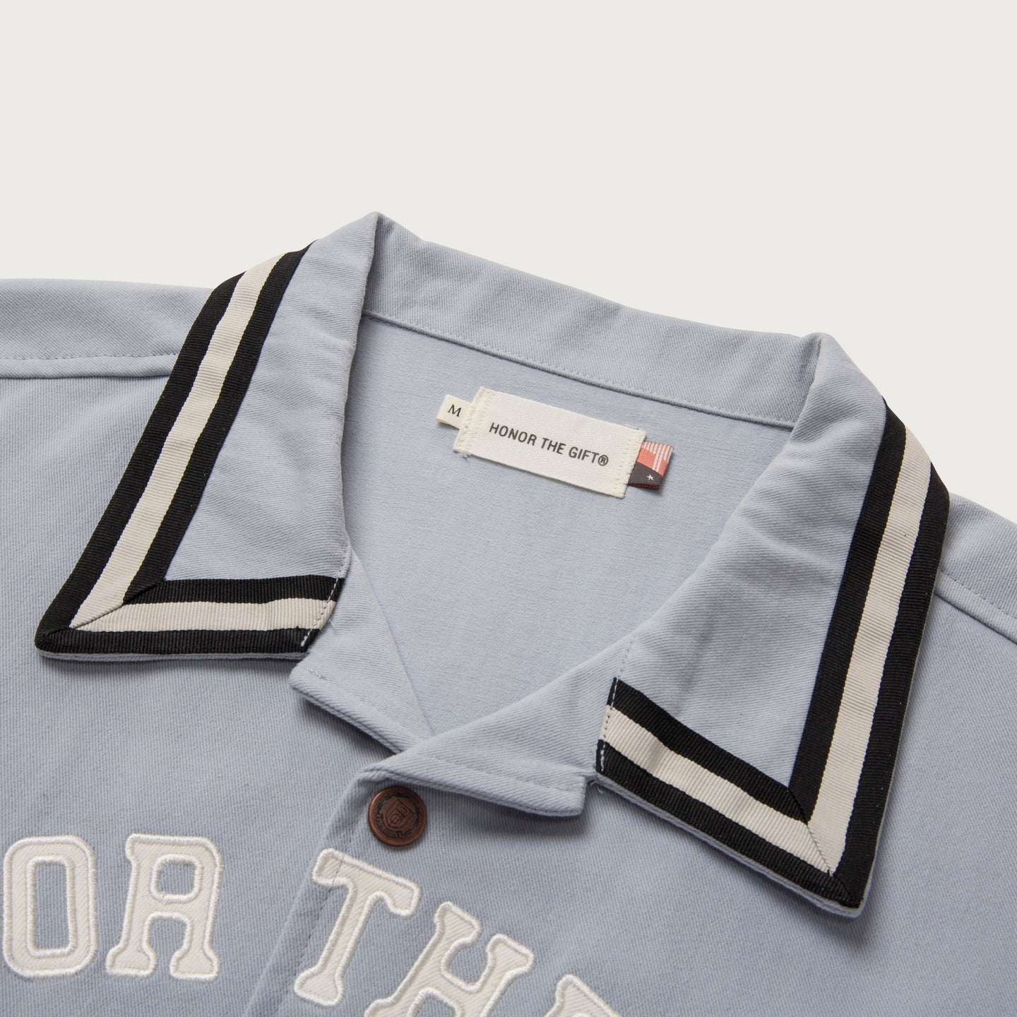 Tradition S/S Snap Button Up - Stone