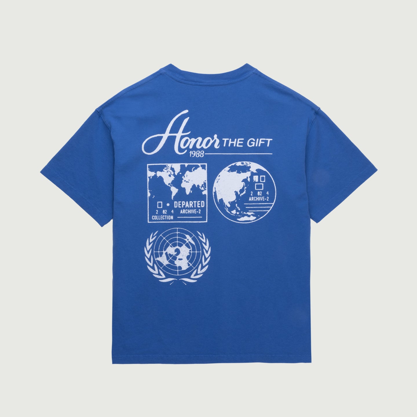 Travel T-shirt - Blue