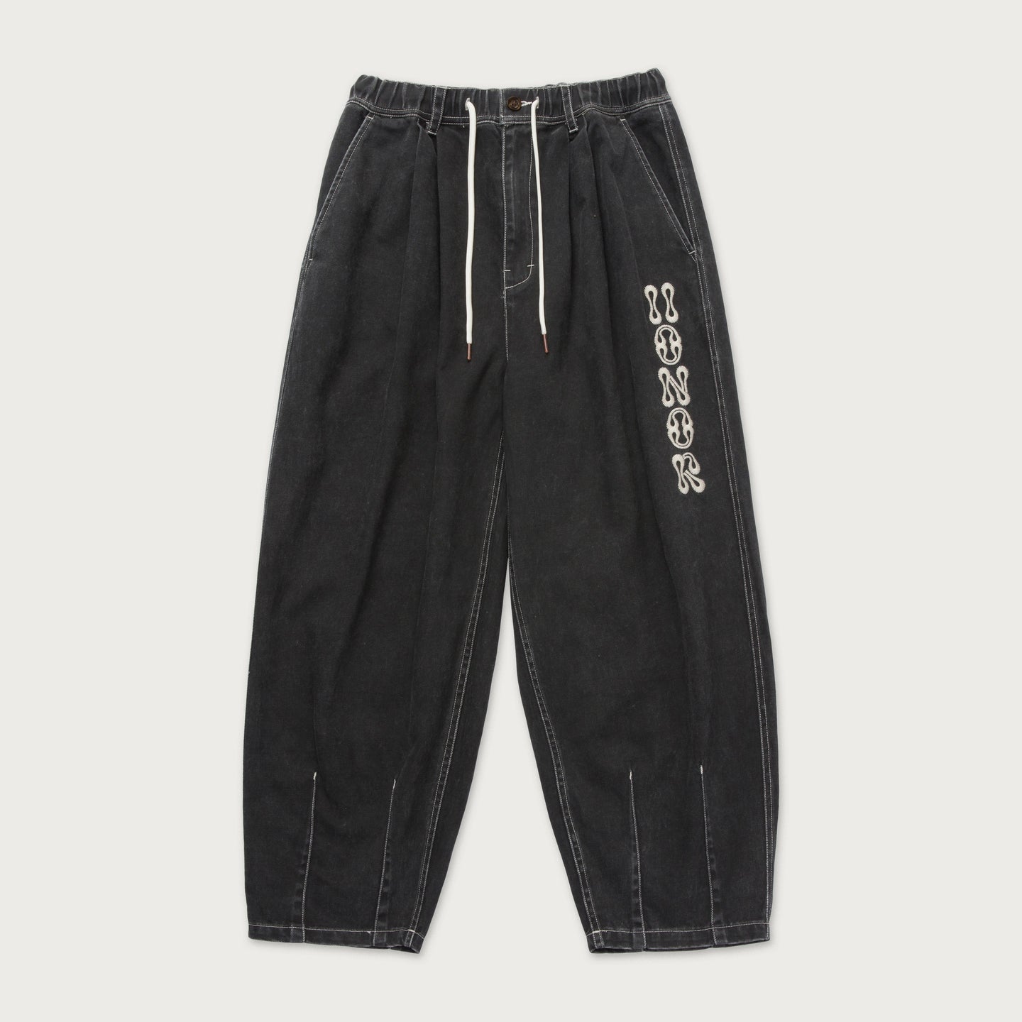 Twill Baggy Pant - Black