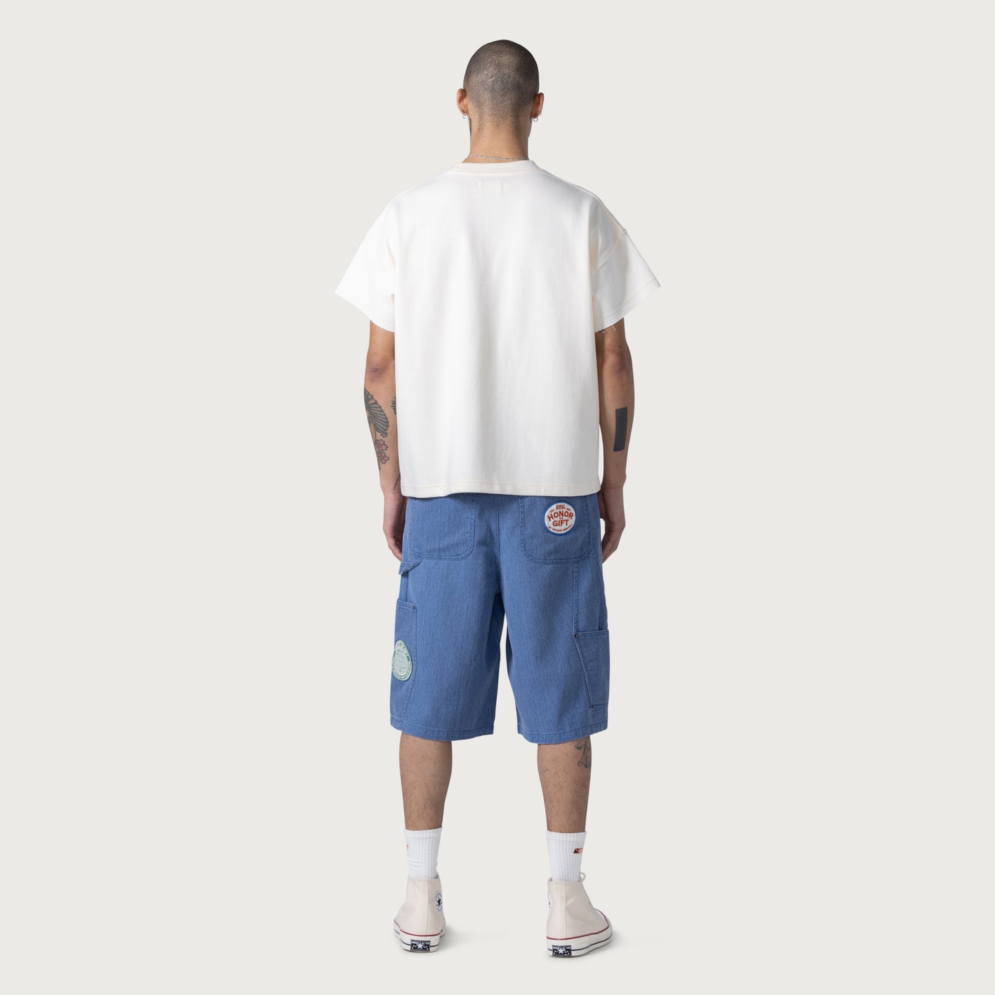 Twill Carpenter Short - Blue