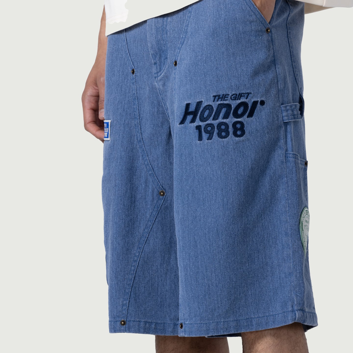 Twill Carpenter Short - Blue