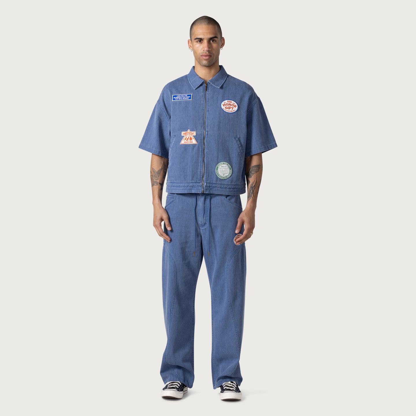Twill Party Pant - Blue