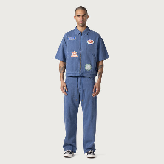 Twill Party Pant - Blue