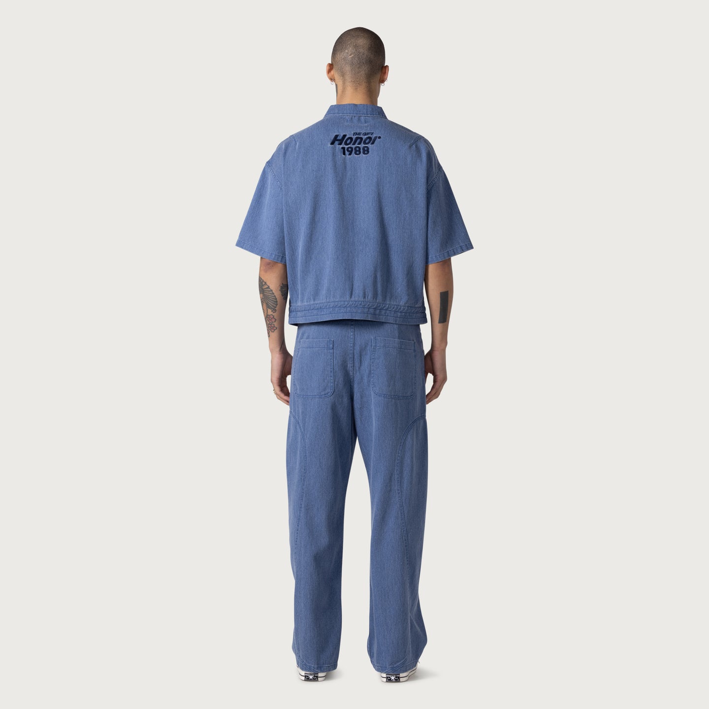 Twill Party Pant - Blue