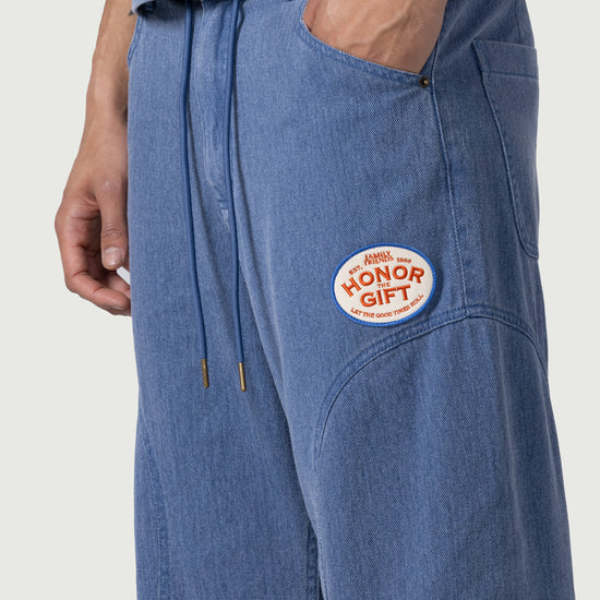 Twill Party Pant - Blue
