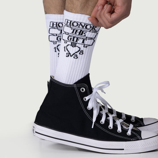 Unity Sock - White