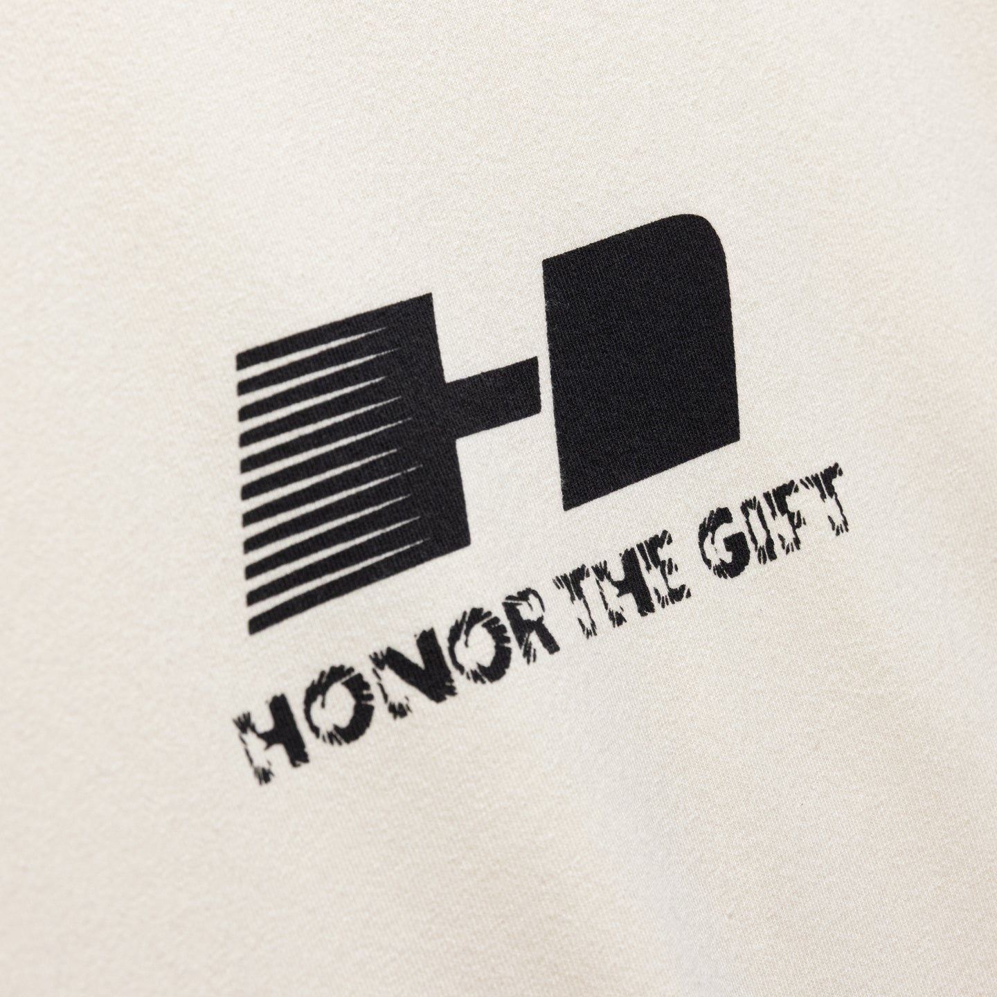 H Logo Tee - Bone