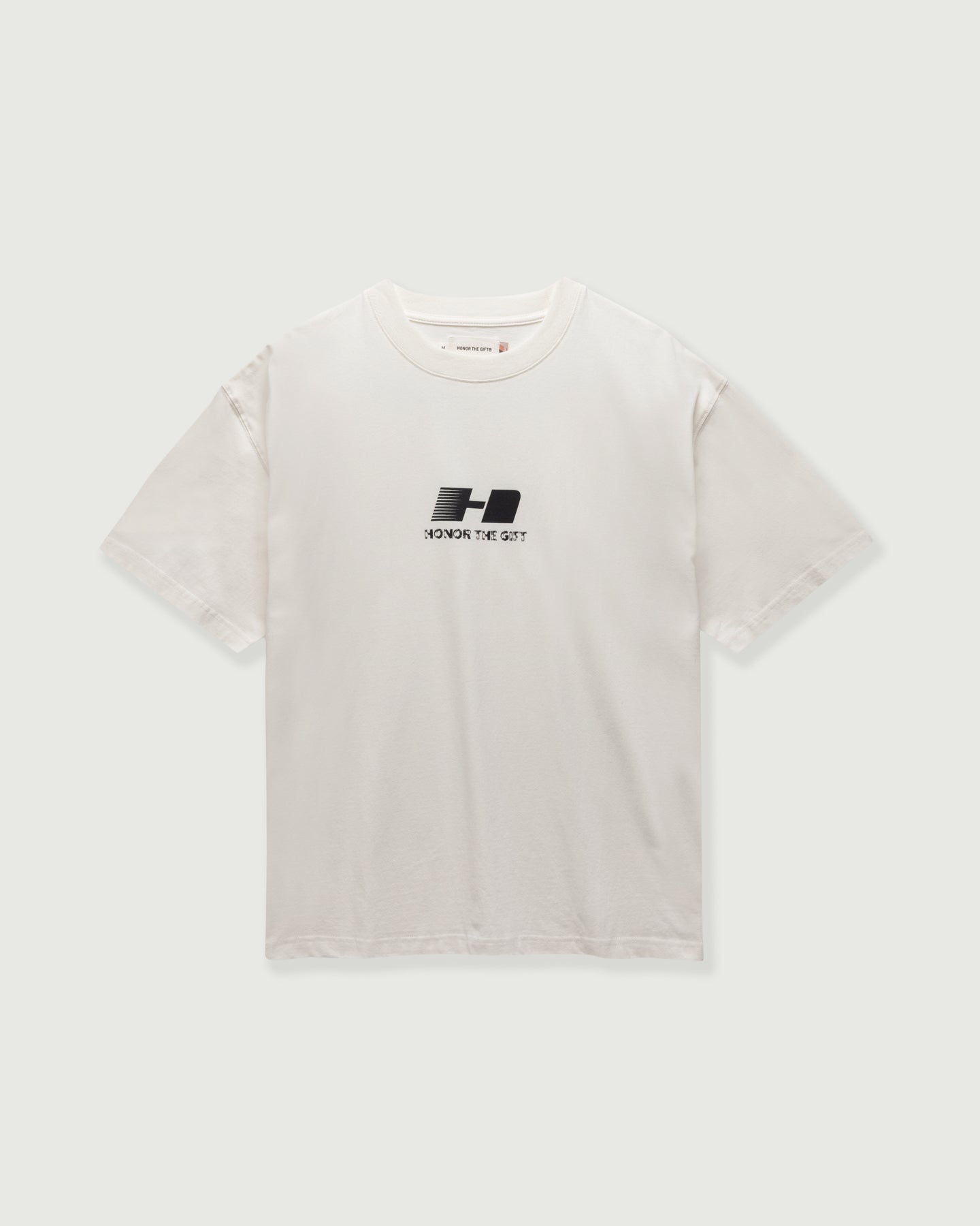 H Logo Tee - Bone