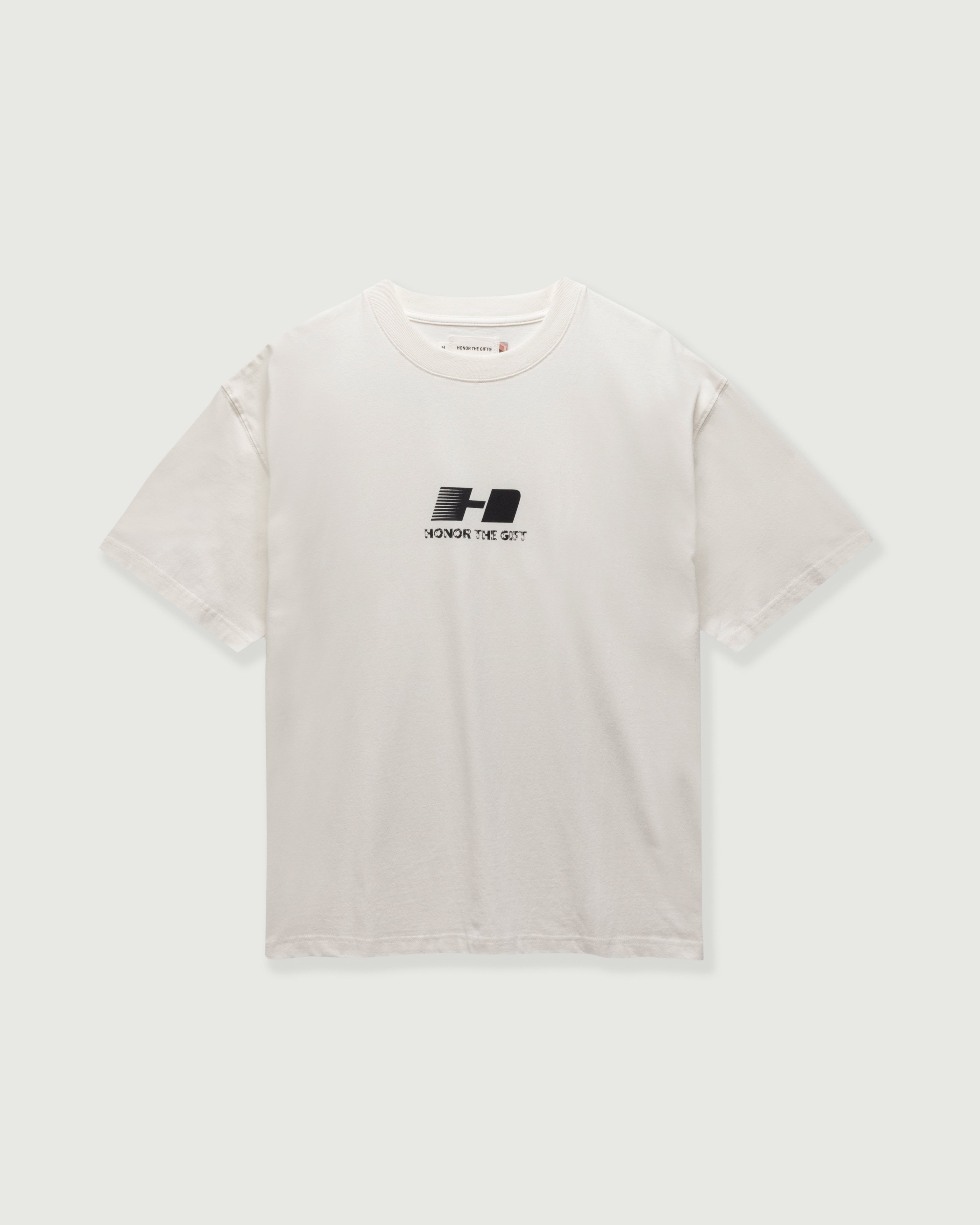 H Logo Tee - Bone