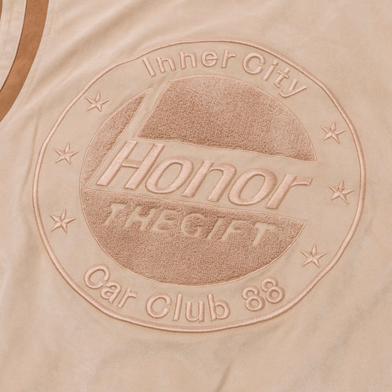 Oil Head Varsity - Tan