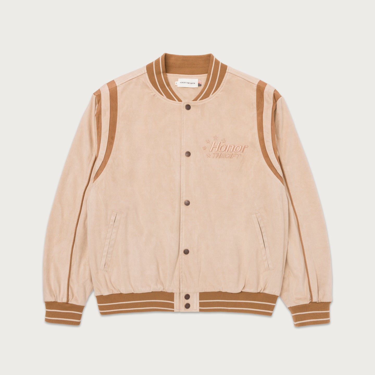 Oil Head Varsity - Tan