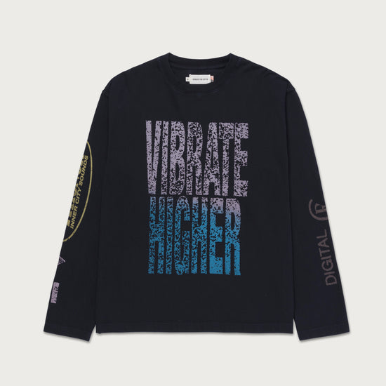 Vibrations LS Tee - Black