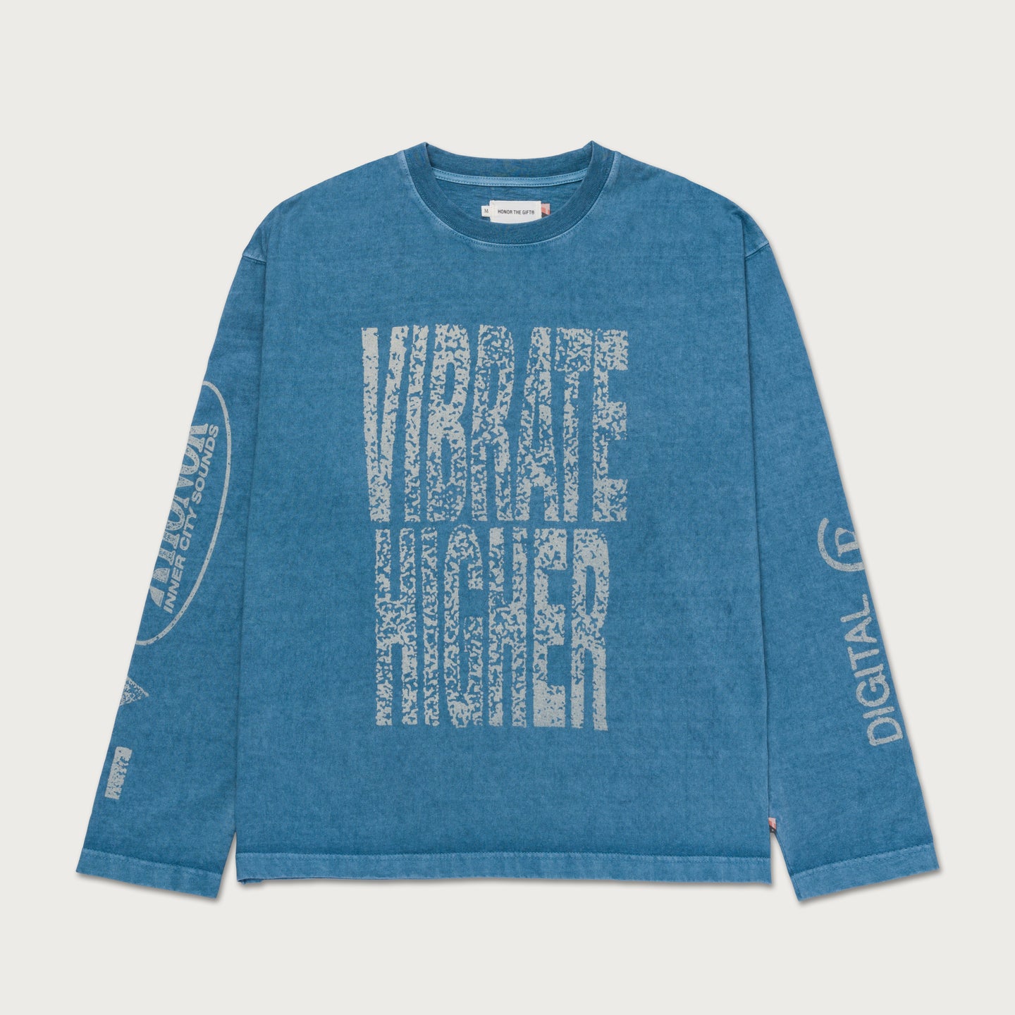 Vibrations LS Tee - Blue