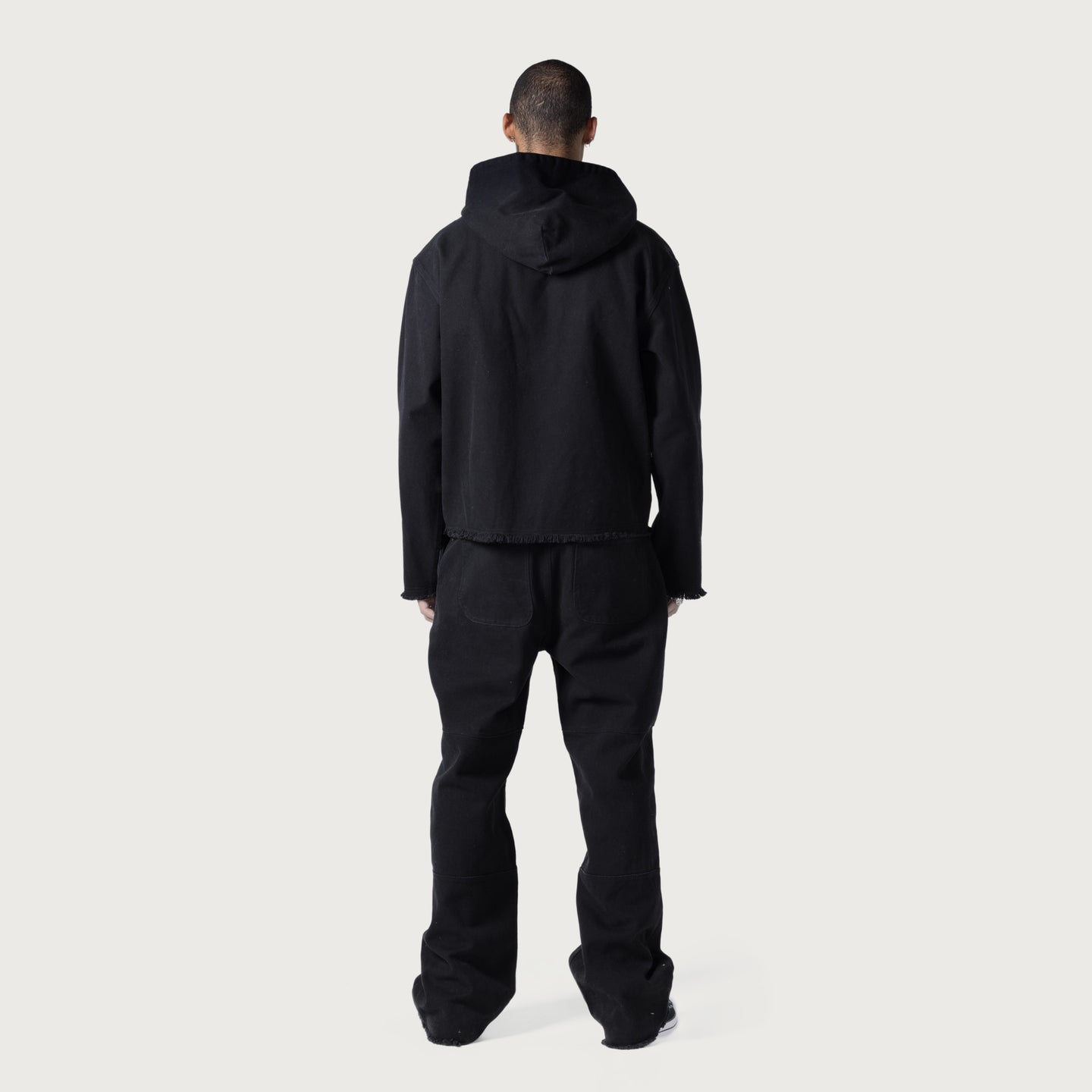 Washed Canvas Pant - Black