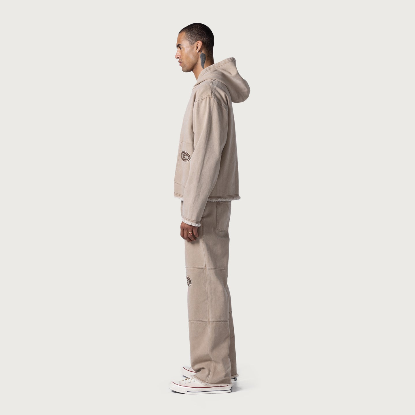 Washed Canvas Pant - Tan