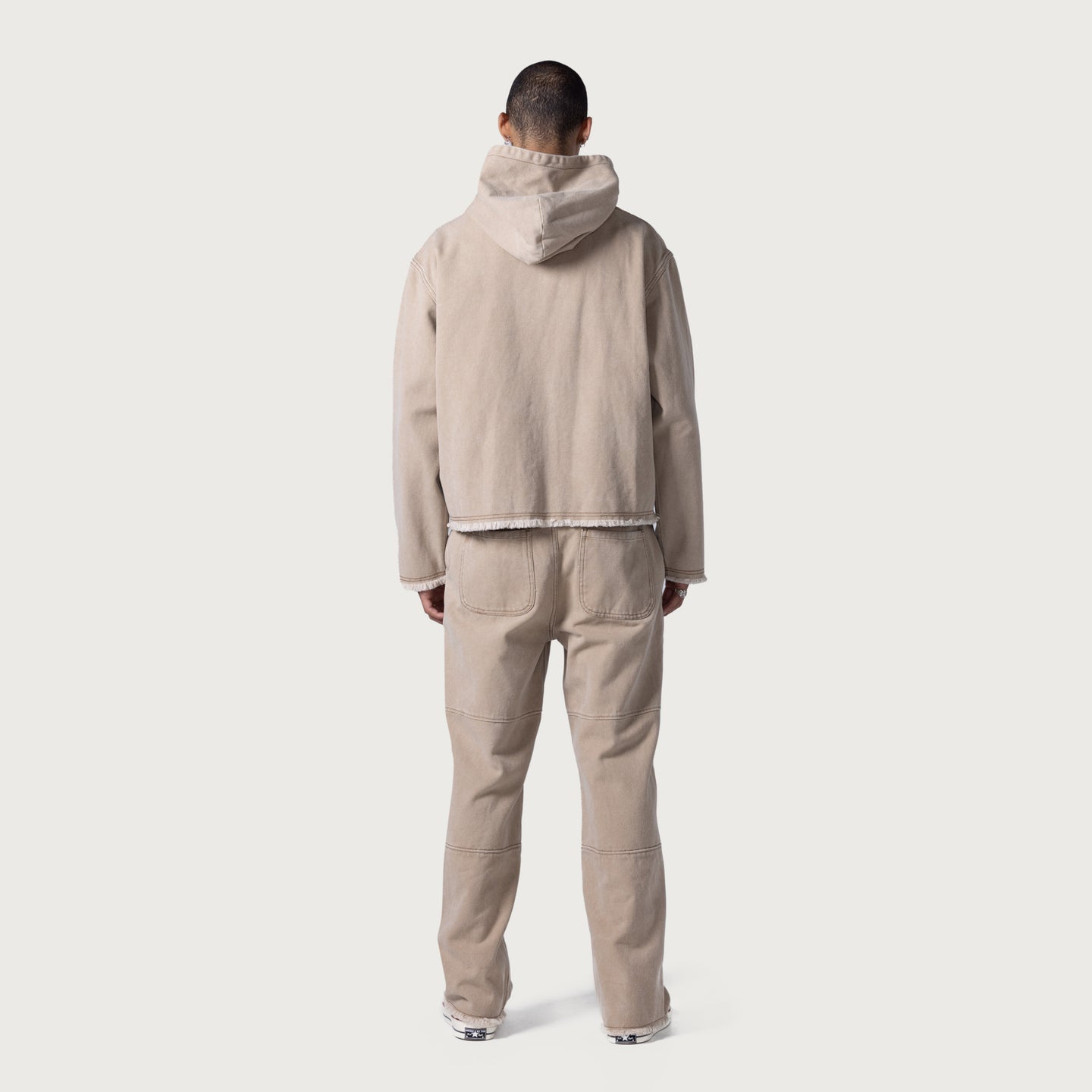 Washed Canvas Pant - Tan