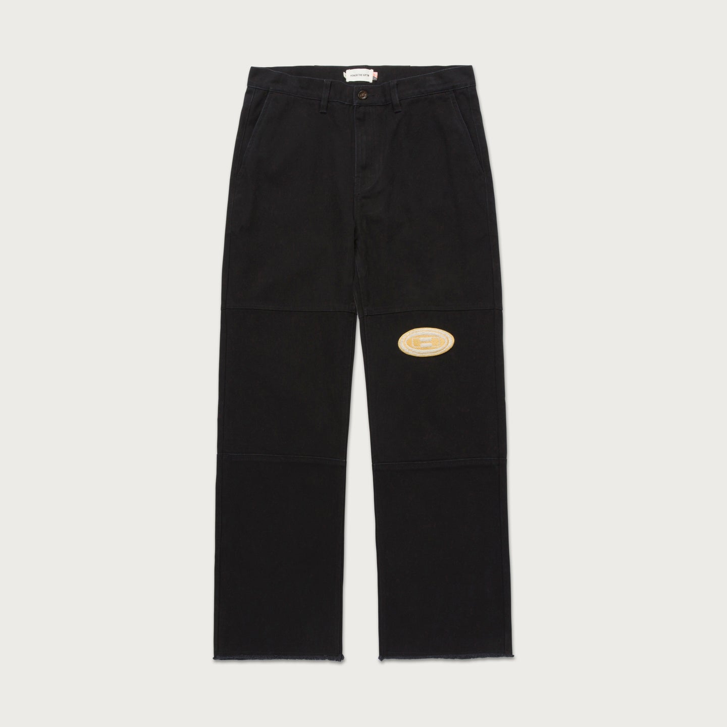 Washed Canvas Pant - Black