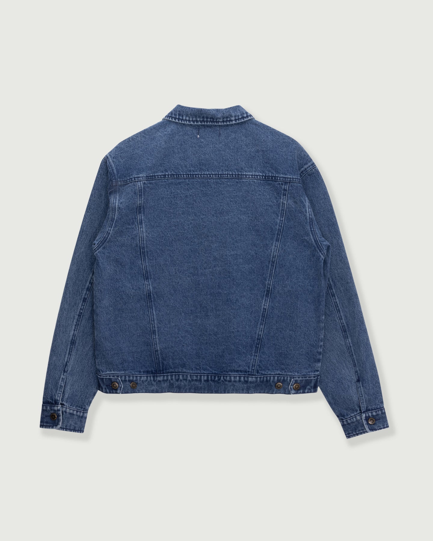 Washed Twill Trucker - Indigo