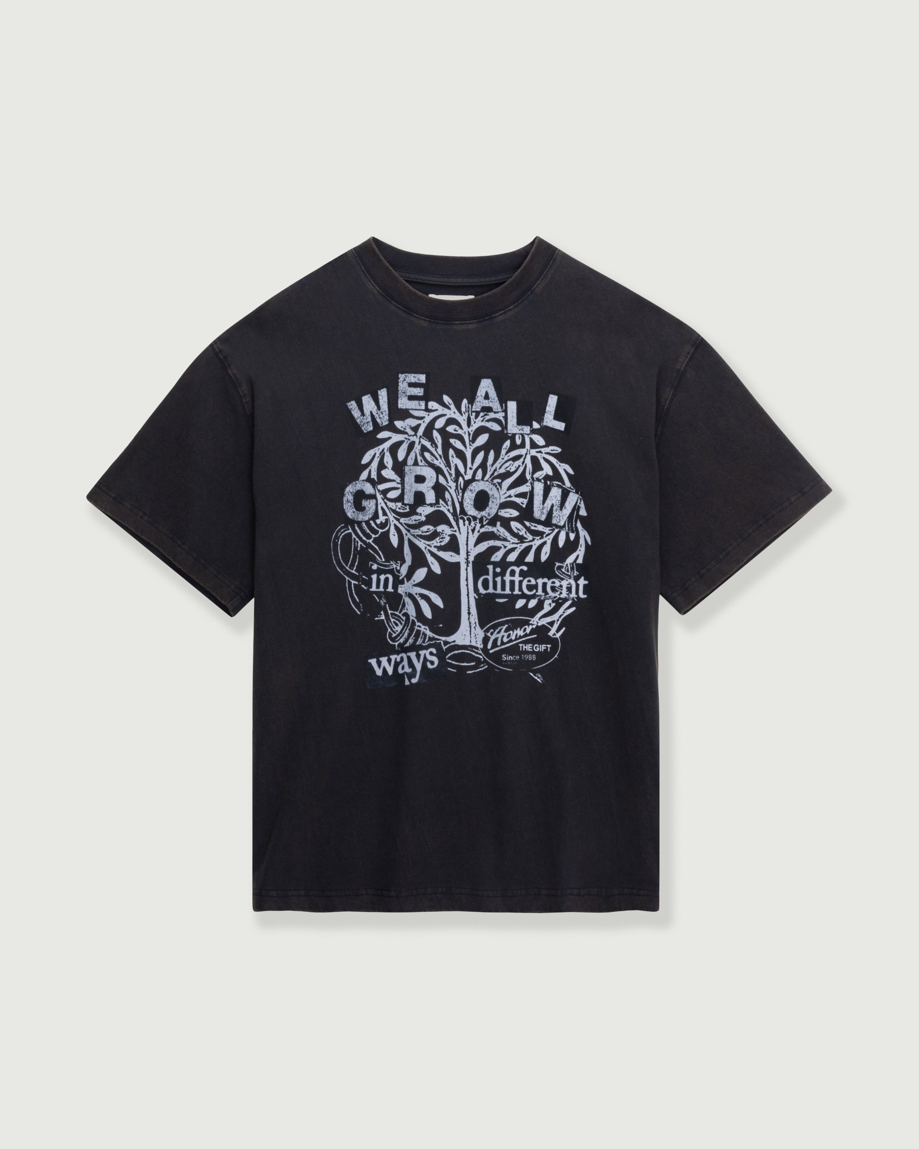 We All Grow Tee - Black