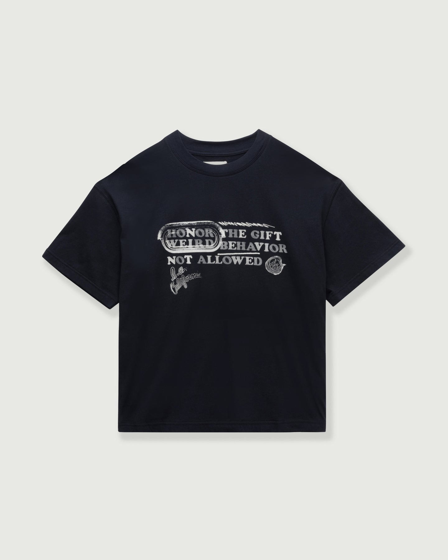 Weird Behavior S/S Tee - Black