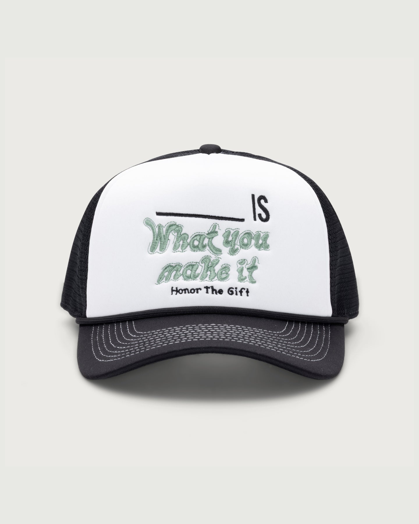 Make It Trucker Cap - Black