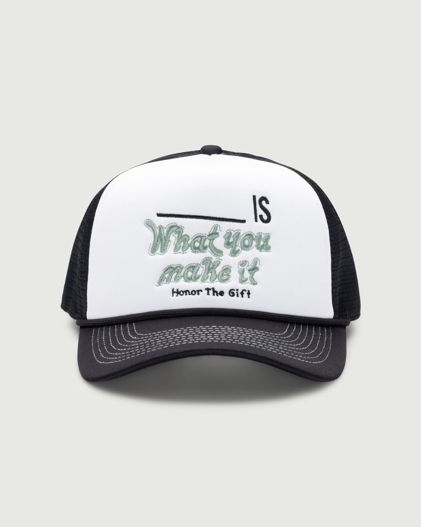 Make It Trucker Cap - Black