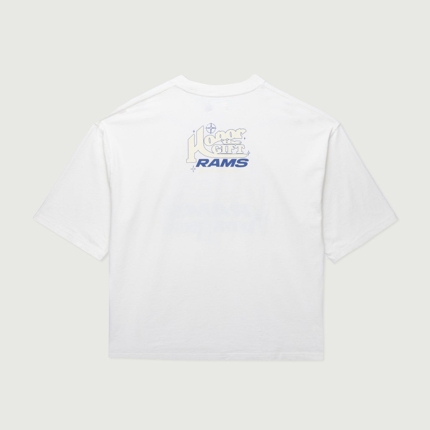 Rams Ss Boxy Tee - Cream