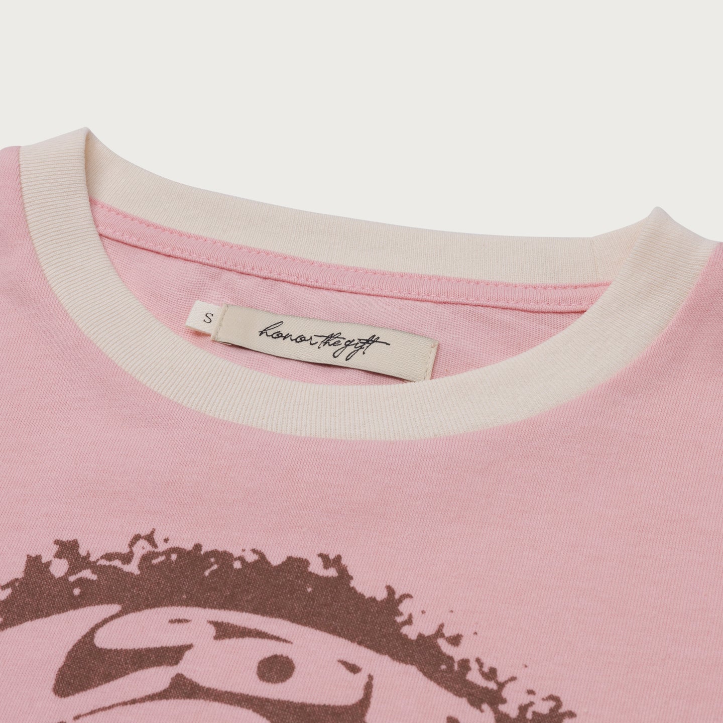 Womens A Lot Of Soul Ringer Tee - Pink