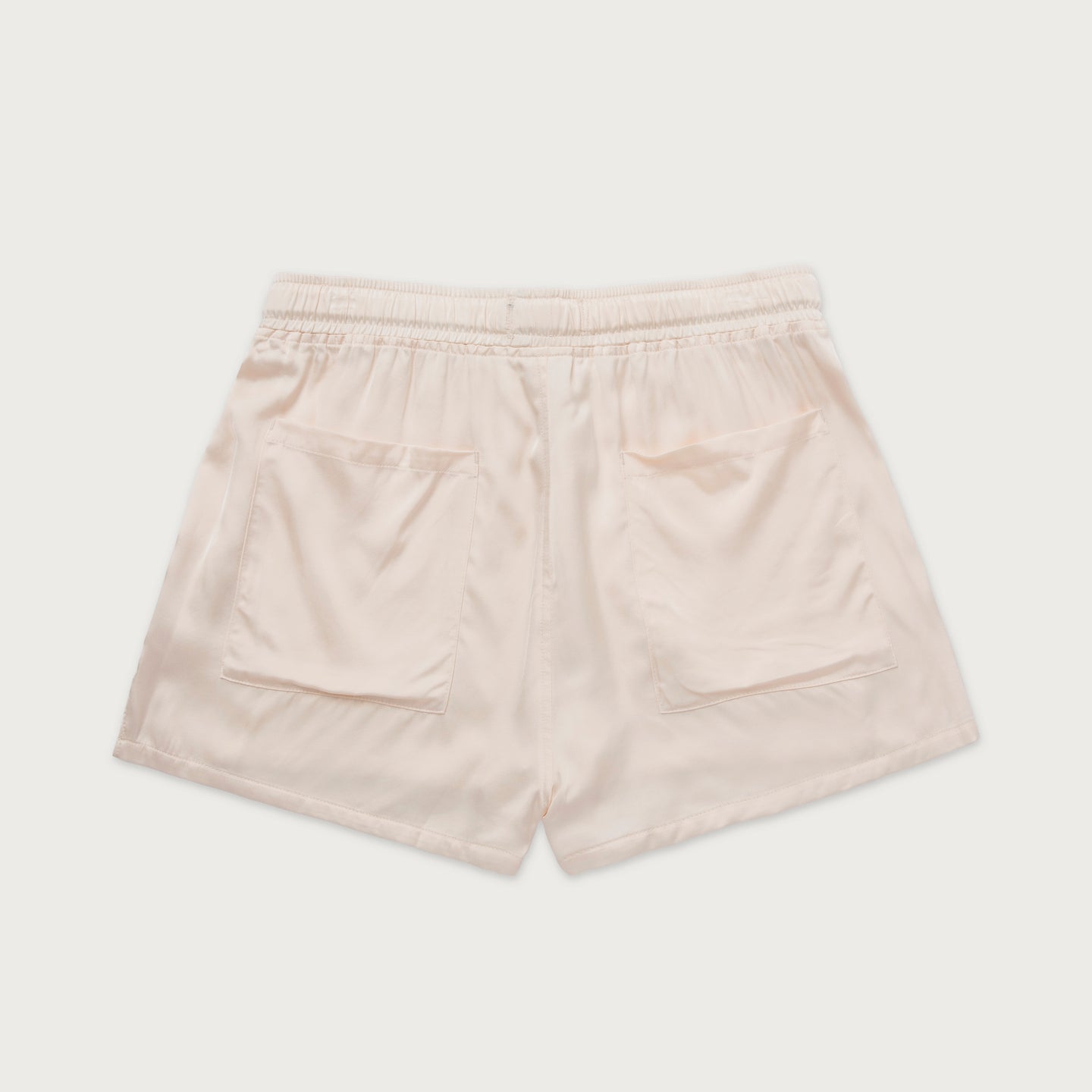 Womens Drawstring Loose Short - Bone