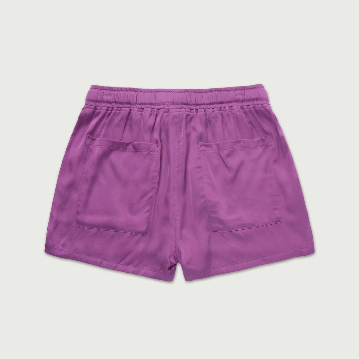 Womens Drawstring Loose Short - Purple