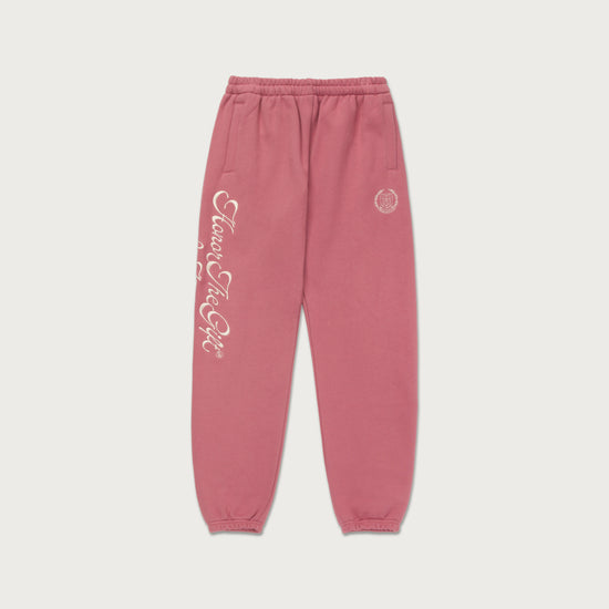 Womens Fleece Sweatpant - Mauve