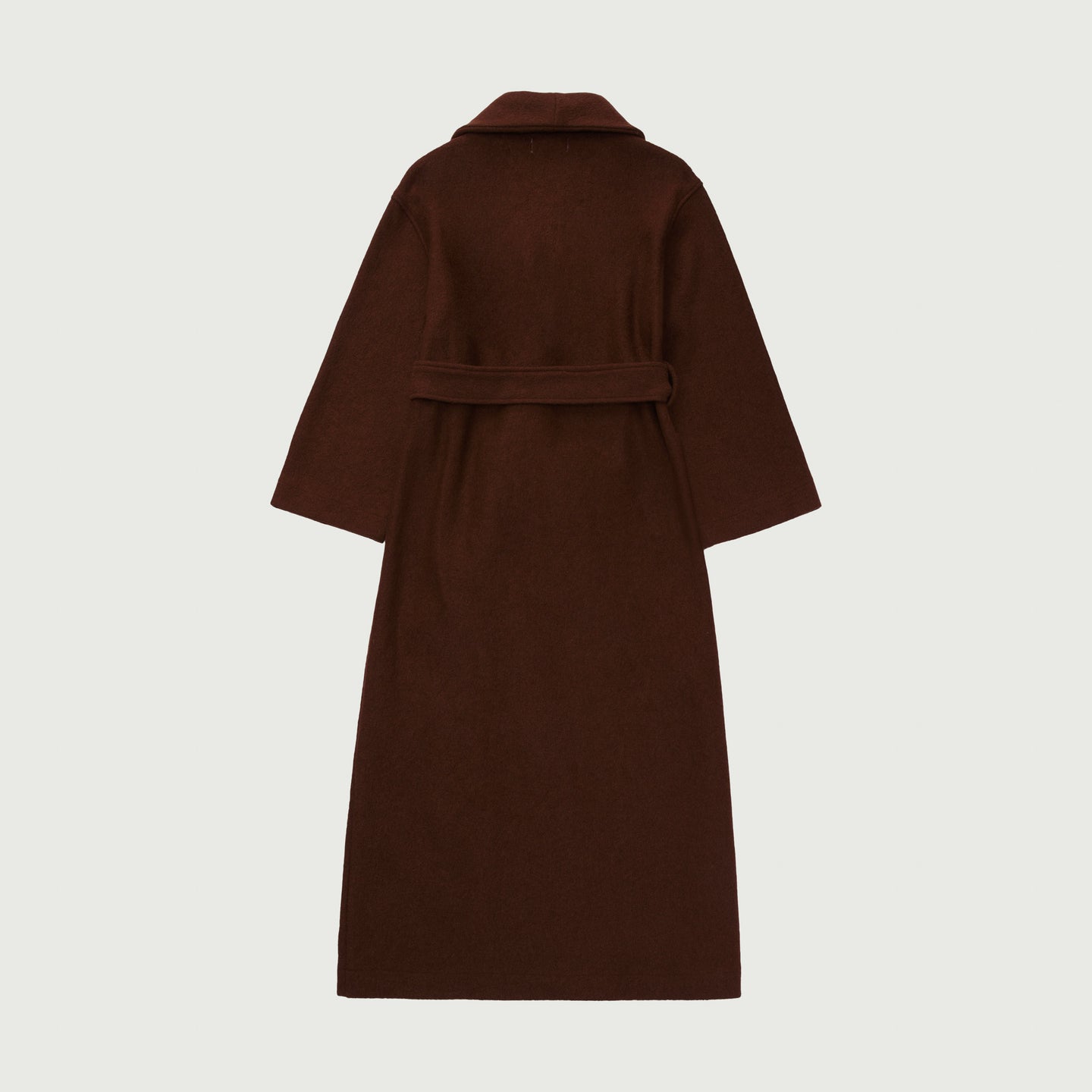 Womens Robe Coat - Brown