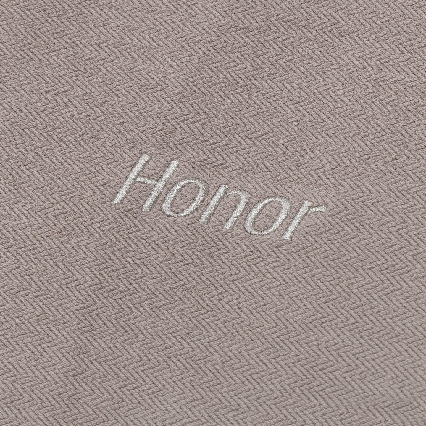 Honor Round Crop Zip Crew - Grey