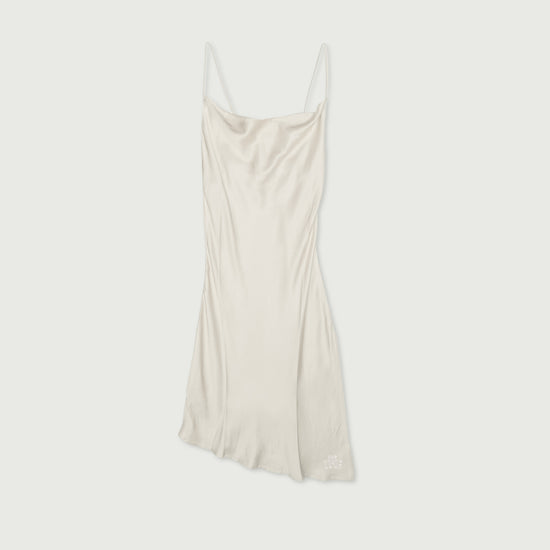 Womens Slip Dress - Bone