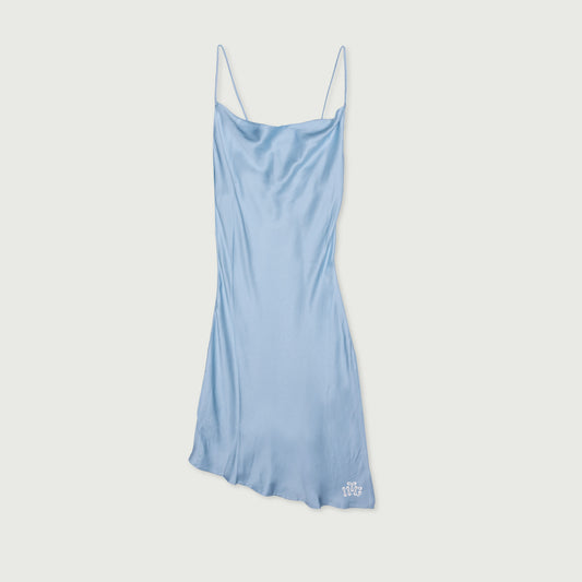 Womens Slip Dress - Sky Blue