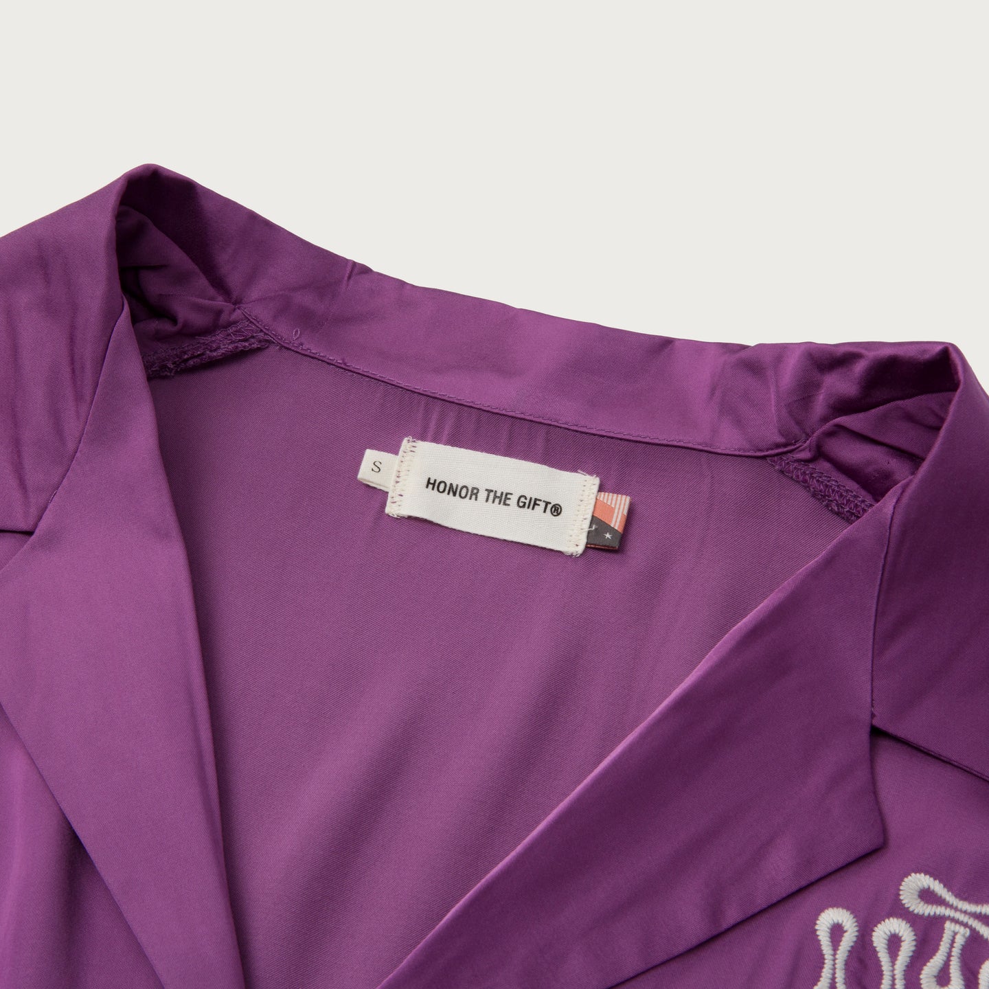 Womens Camp Shirt Button Up - Purple