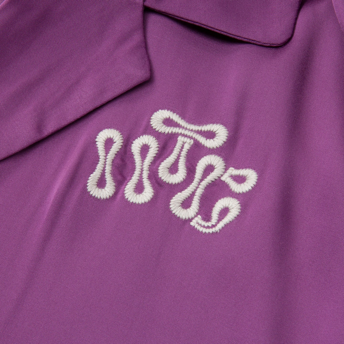 Womens Camp Shirt Button Up - Purple