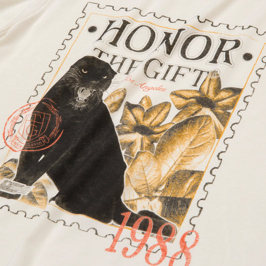 Womens 1988 Stamp T-Shirt - Bone