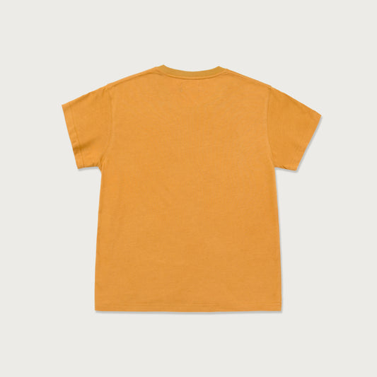 Womens 1988 Stamp T-Shirt - Mustard