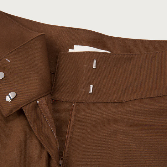 Womens Wool Pant - Brown