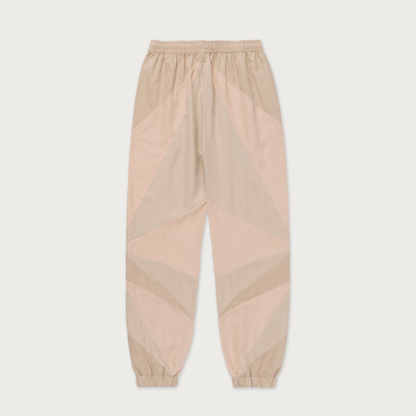 Womens Color Blocked Pant - Tan