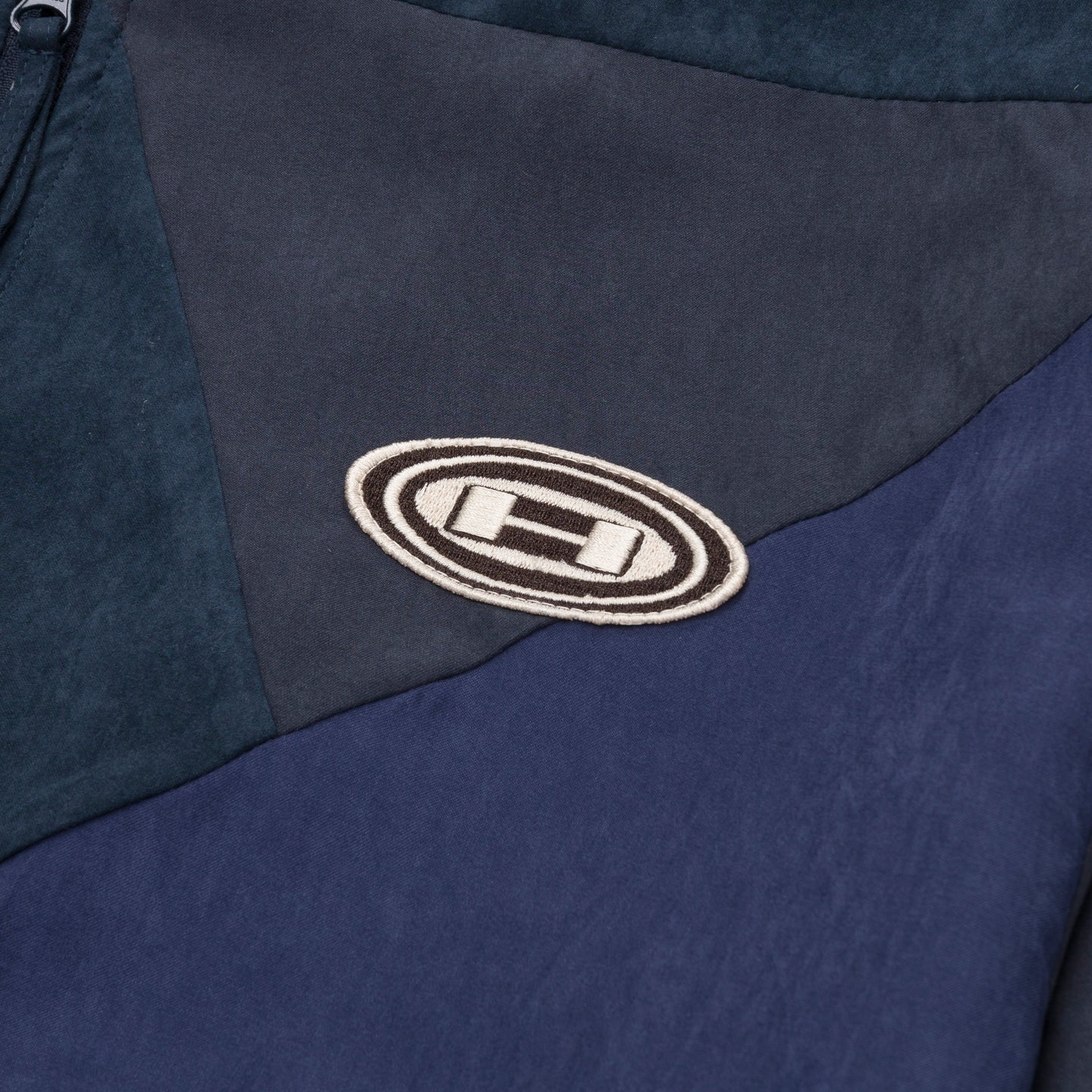 Womens Colorblock Full Zip - Navy