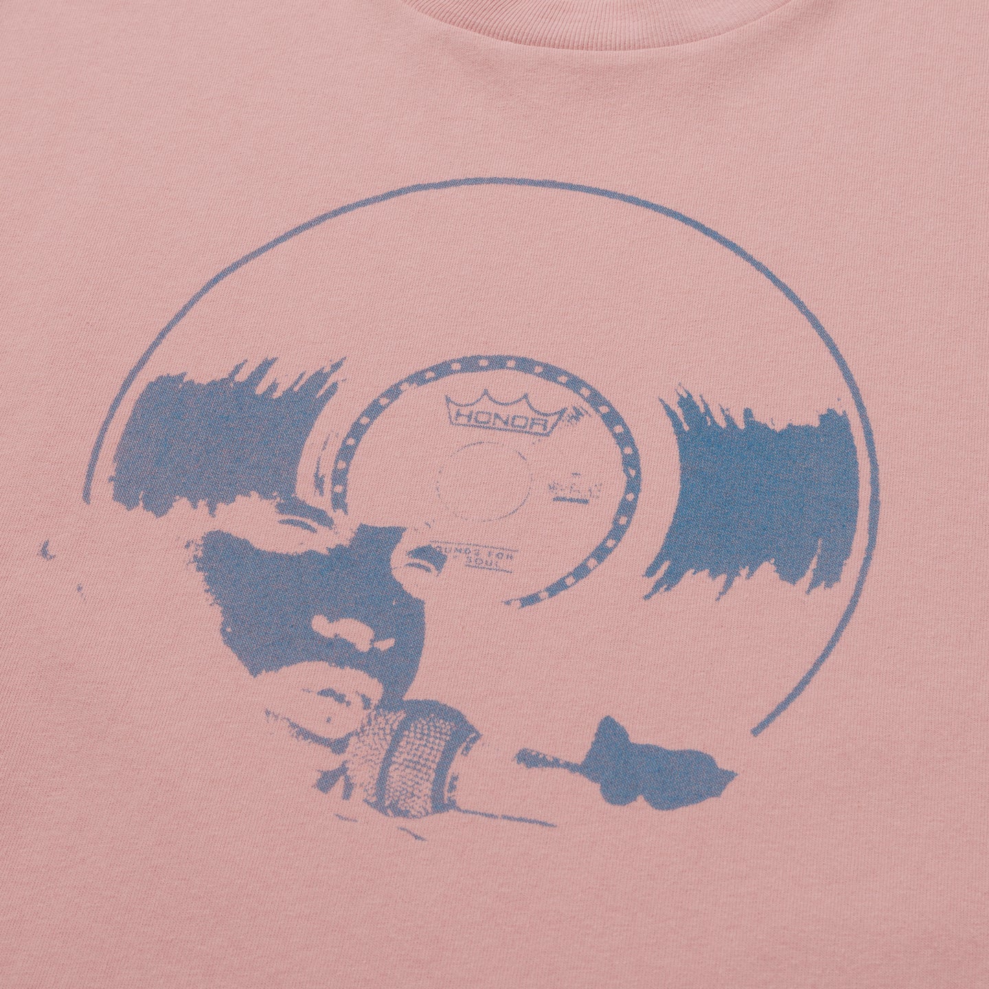 Womens Vinyl Box Tee - Pink