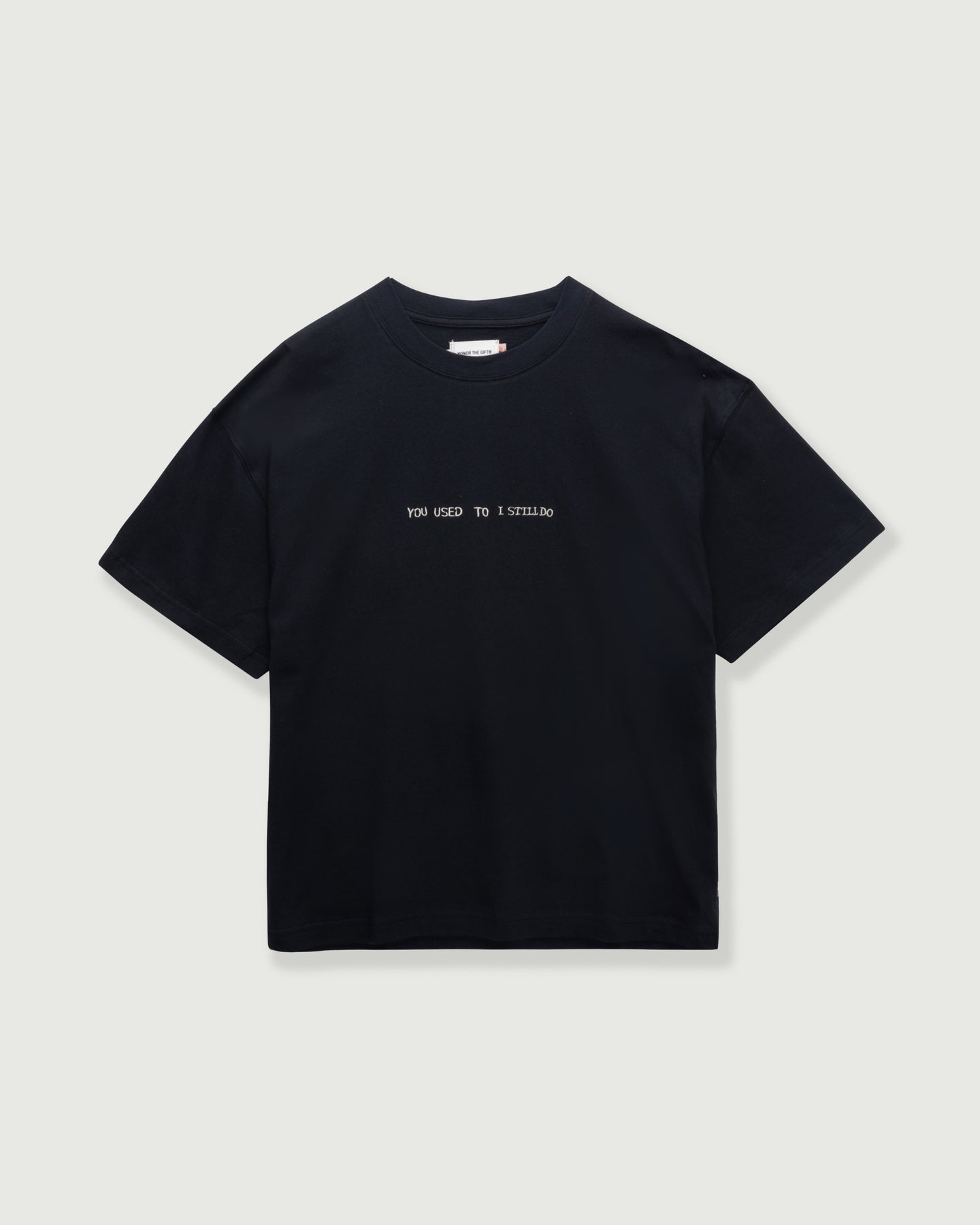 You Used To I Still Do Tee - Black