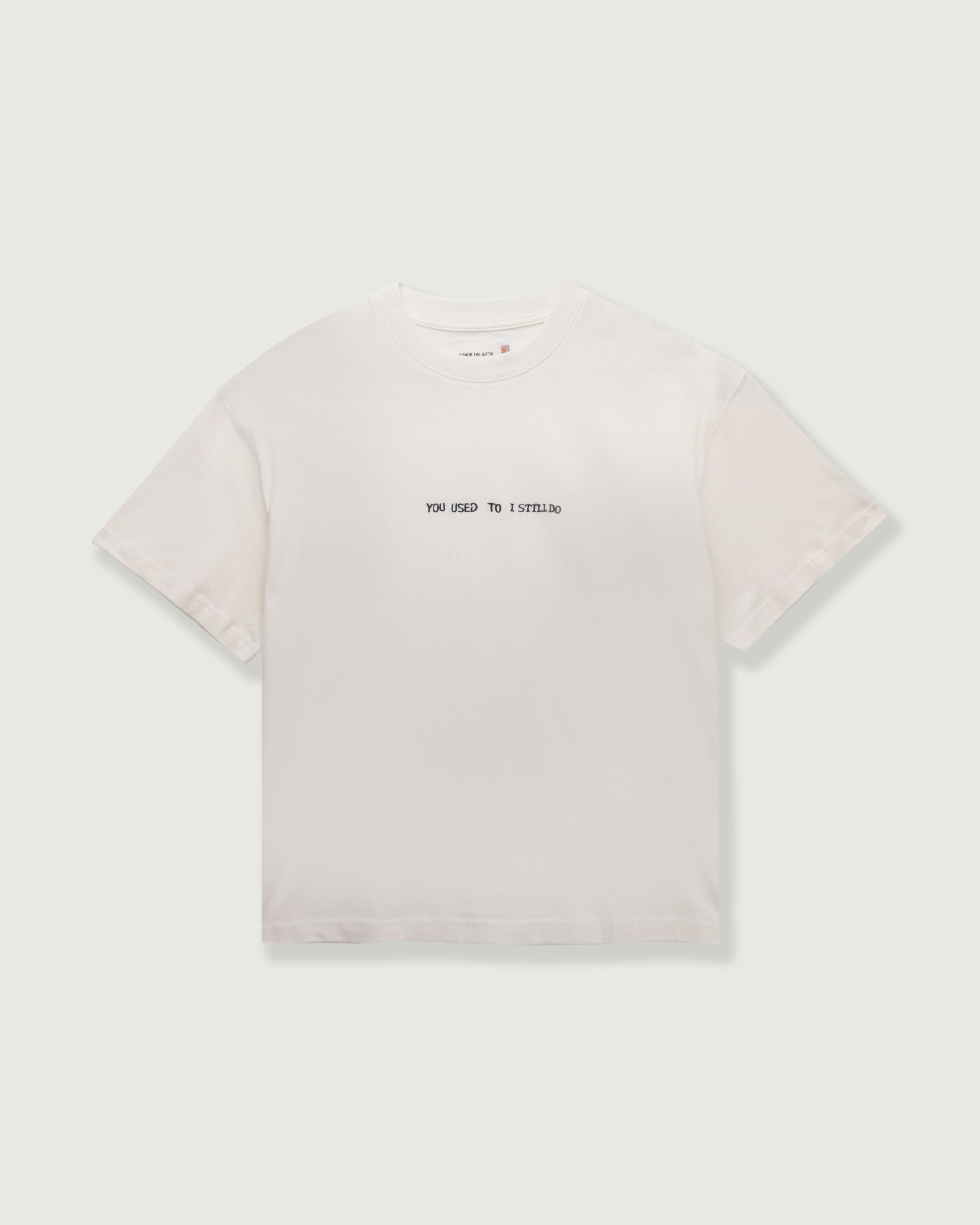 You Used To I Still Do Tee - White