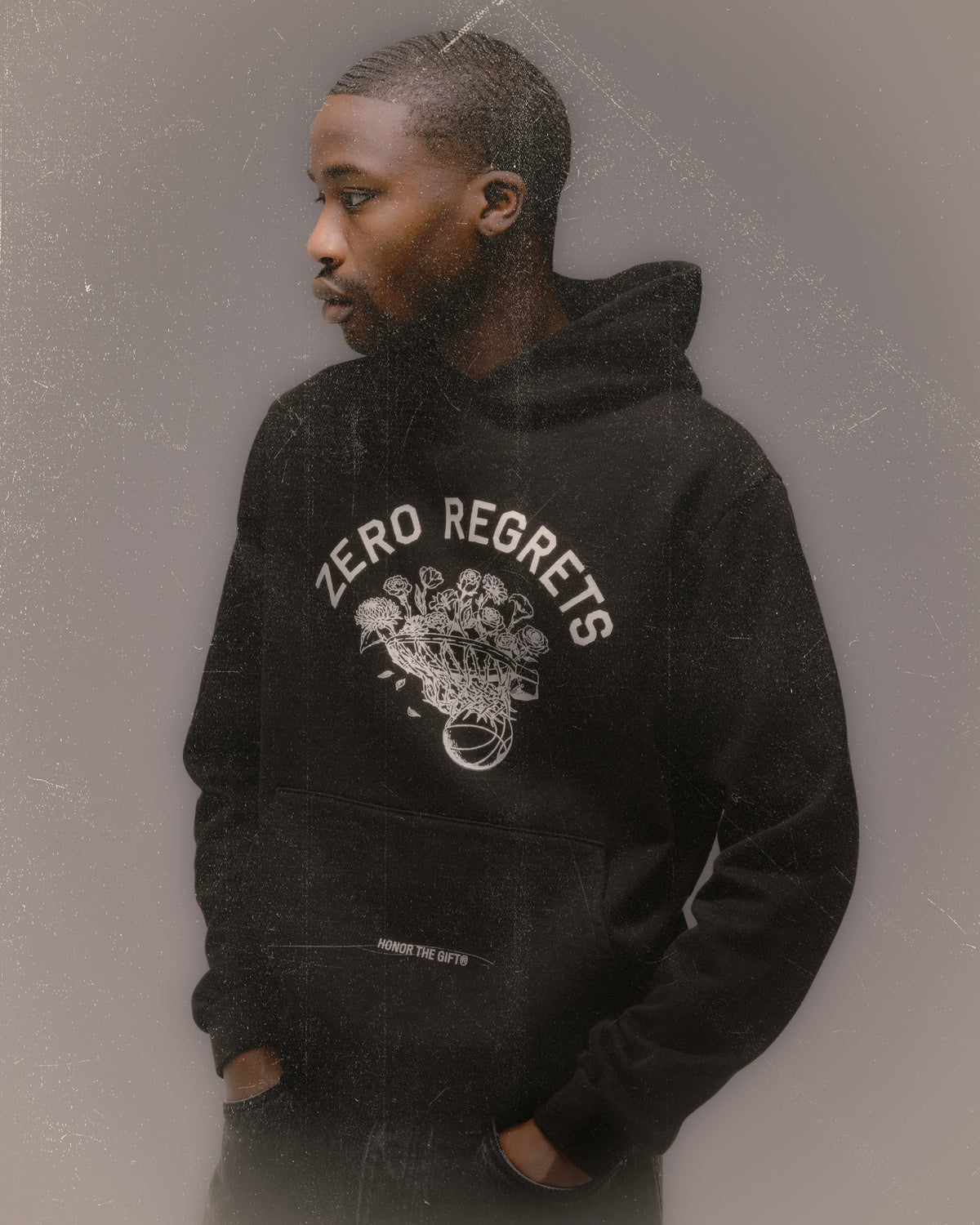 Zero Regrets Hoodie - Black